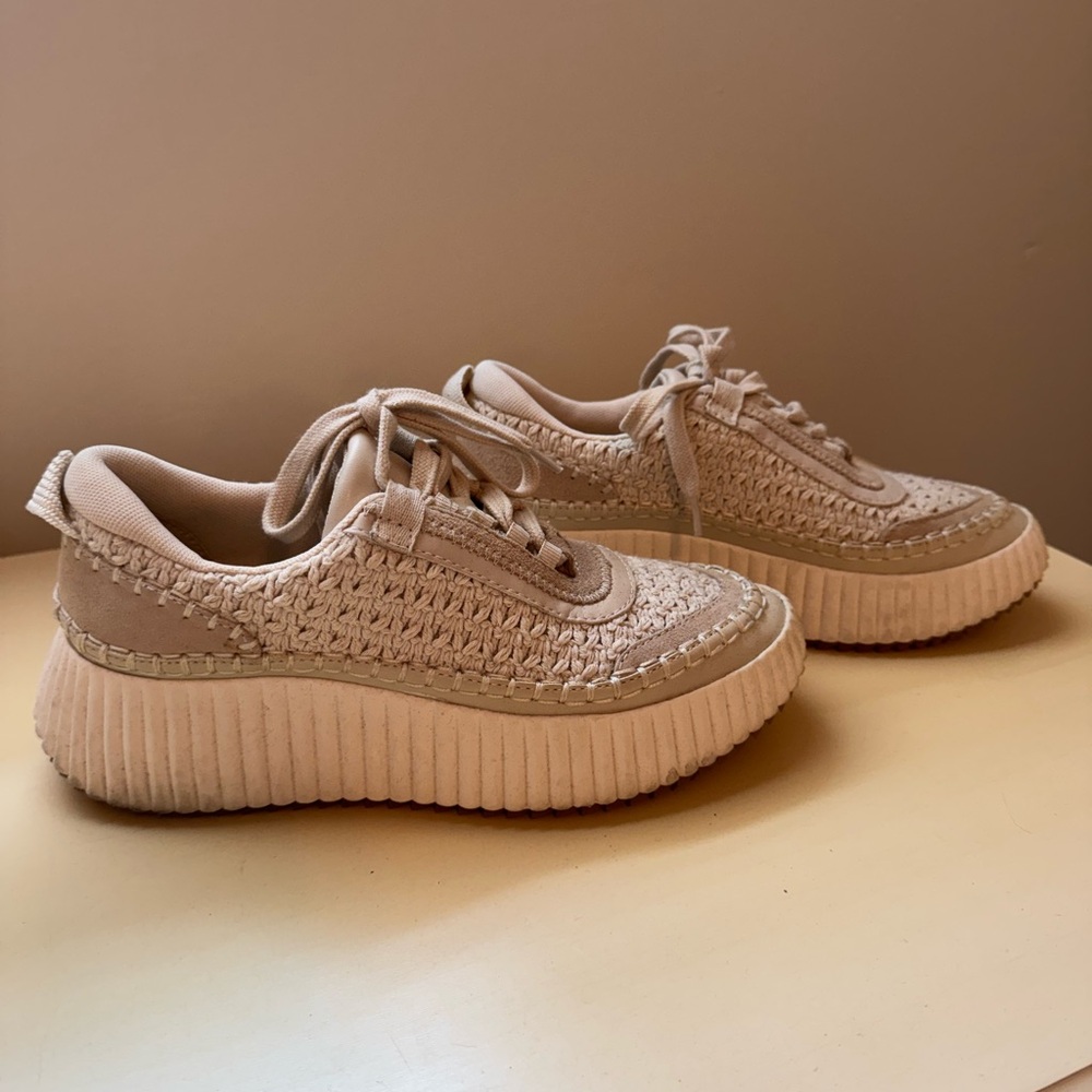 Dolce Vita Cream Sneakers